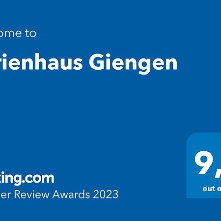 Ferienhaus Giengen Villa Giengen an der Brenz Eksteriør bilde